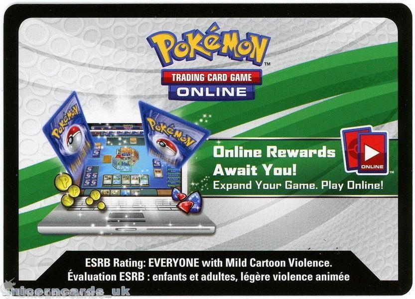 Krookodile-EX Box Pokemon Online Bonus Code Card - Foto 1 di 1