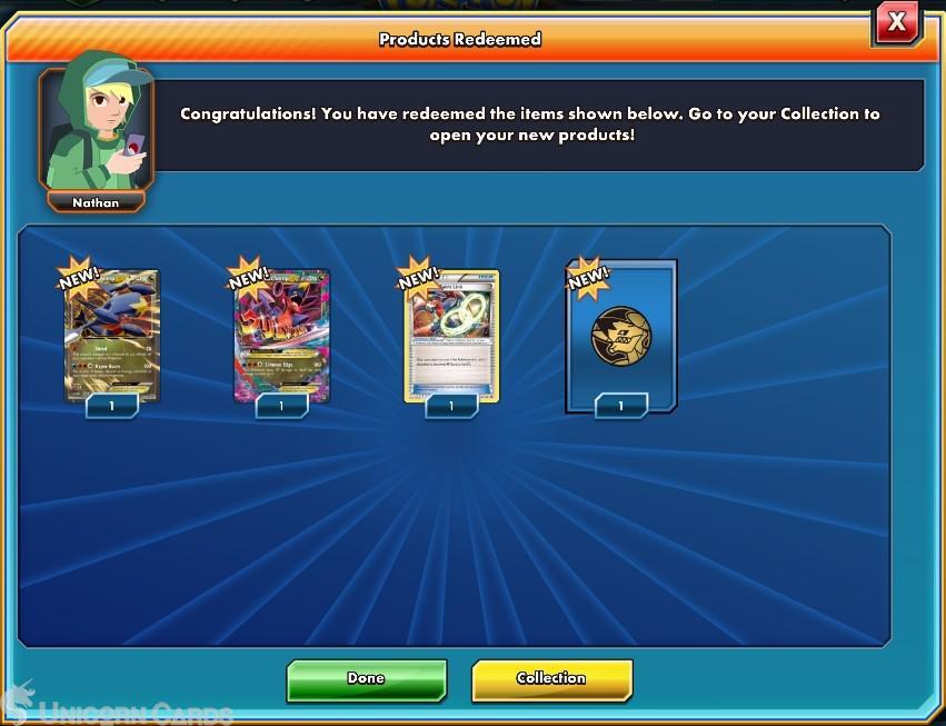 Pokemon TCG Online :: Mega M Garchomp EX Premium Collection Online Bonus Code Ca - Foto 3 di 3