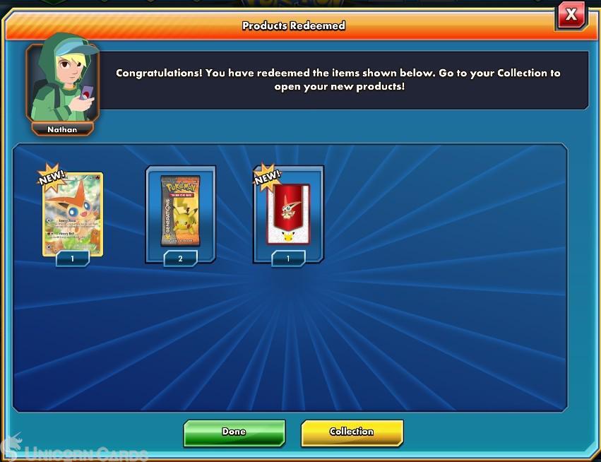 JCC Pokémon Online :: Colección Pokémon Míticos - Código de bonificación Victini Online Ca - Imagen 3 de 4