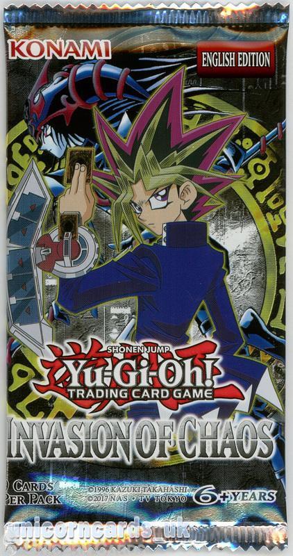 YuGiOh! Invasion of Chaos New and Sealed YuGiOh Booster Pack - 第 1/1 張圖片