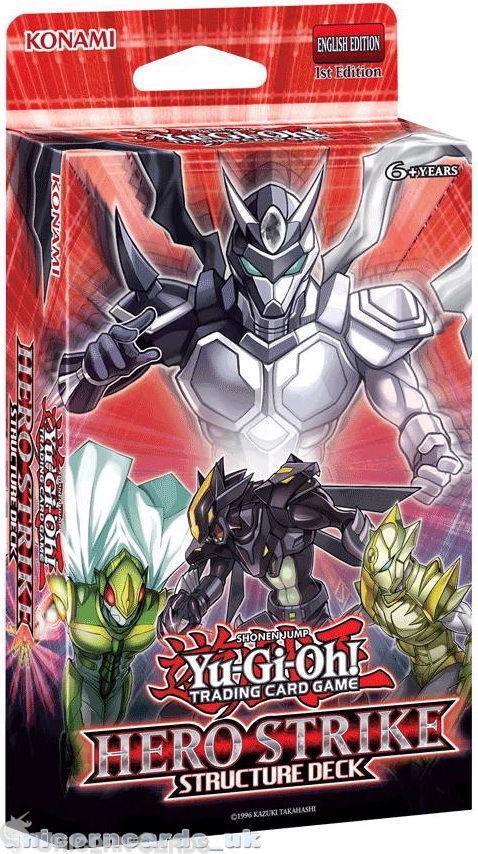 YuGiOh! Structure Deck: HERO Strike 1st Edition ::  Cards Only - No Box - Afbeelding 1 van 1